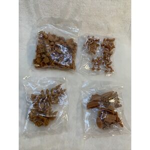 RISK 2210 AD Board Game Extra Replacement Pieces Armies Commanders Tan Brown